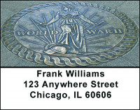WWII Memorial Address Labels | LBBAF-79