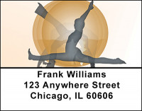 Yoga Moves Address Labels | LBBAF-82