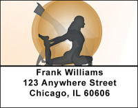Yoga Moves Address Labels | LBBAF-82