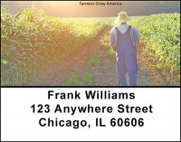 Farmers Grow America Address Labels | LBBAF-86