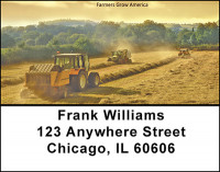 Farmers Grow America Address Labels | LBBAF-86