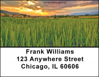 Farmers Grow America Address Labels | LBBAF-86