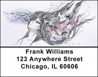 Hair Affair Address Labels | LBBAF-87