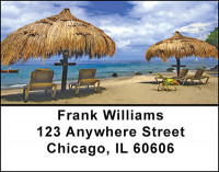 A Touch Of Paradise Address Labels | LBBAF-91