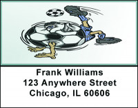 Soccer Magic Address Labels | LBBAF-98