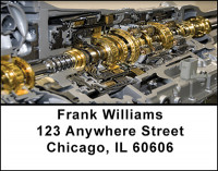 Auto Mechanic Address Labels | LBBAH-04