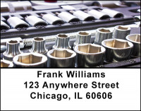 Auto Mechanic Address Labels | LBBAH-04