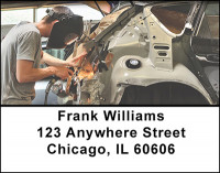 Auto Body Tech Address Labels | LBBAH-06