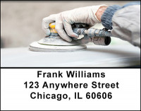 Auto Body Tech Address Labels | LBBAH-06