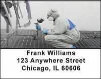 Auto Body Tech Address Labels | LBBAH-06