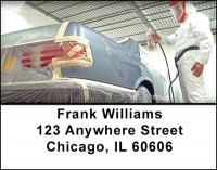 Auto Body Tech Address Labels | LBBAH-06