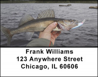 Pike Fishing Address Labels | LBBAH-07