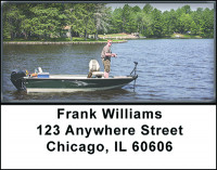 Fishing Boats Address Labels | LBBAH-11