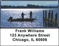 Fishing Boats Address Labels | LBBAH-11