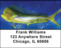 Ocean Fishing Fun Address Labels | LBBAH-12
