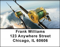 Deep Sea Fishing Address Labels | LBBAH-13