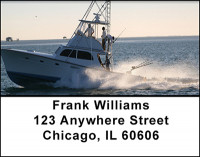 Deep Sea Fishing Address Labels | LBBAH-13