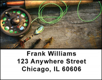 Fly Fishing Address Labels | LBBAH-16