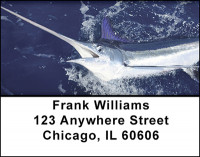 Trophy Fishing in the Gulf Address Labels | LBBAH-17