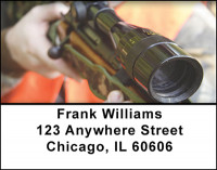 Trophy Rifle Hunting Address Labels | LBBAH-20