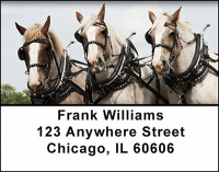Farming with Horses Address Labels | LBBAH-25