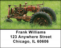 Antique Farm Tractors Address Labels | LBBAH-26