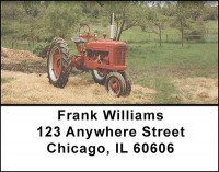 1950's Farm Tractors Address Labels | LBBAH-27