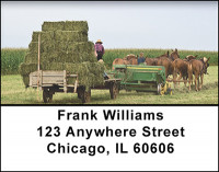 Amish Farmers Address Labels | LBBAH-28