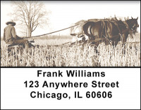 Amish Farmers Address Labels | LBBAH-28