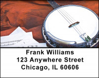 Country Music Address Labels | LBBAH-34