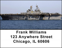 Navy - Anchors Away Address Labels | LBBAH-37