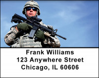 Army Troops Address Labels | LBBAH-43