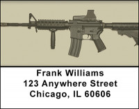 Army Small Arms Address Labels | LBBAH-44