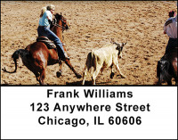 Rodeo Cowgirls Address Labels | LBBAH-46