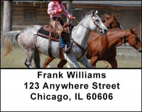 Rodeo Cowgirls Address Labels | LBBAH-46