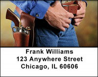 Cowboy Action Address Labels | LBBAH-48