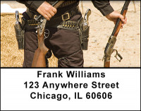 Cowboy Action Address Labels | LBBAH-48