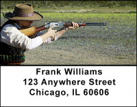 Cowboy Action Address Labels | LBBAH-48