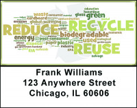 Go Green Address Labels | LBBAH-50