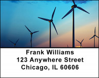 Wind Power Address Labels | LBBAH-51
