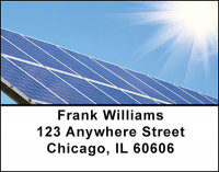 Solar Power Address Labels | LBBAH-52