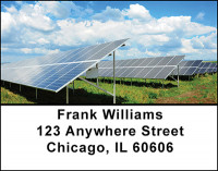 Solar Power Address Labels | LBBAH-52