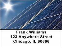 Solar Power Address Labels | LBBAH-52