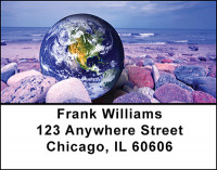 Save The Earth Address Labels | LBBAH-53