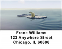 Save The Glaciers Address Labels | LBBAH-54
