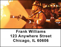 Firemen Address Labels | LBBAH-63