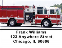 Firemen Address Labels | LBBAH-63