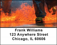 Honor the Firefighter Address Labels | LBBAH-64