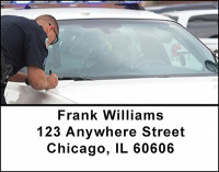 Crime Doesn't Pay Address Labels | LBBAH-68