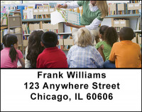 School Teachers Address Labels | LBBAH-69